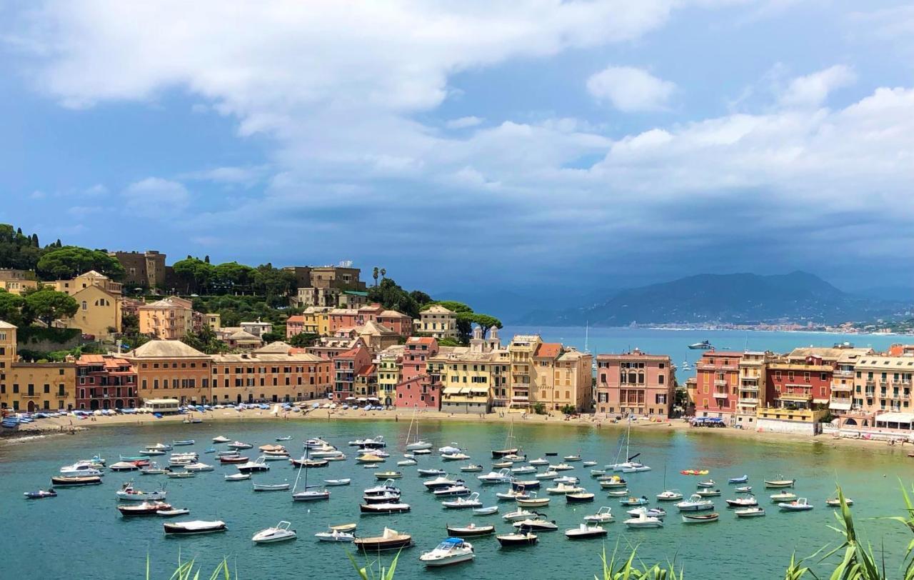 Bella Vacanza - City Center -Air Conditioning -Wi-Fi Rapallo Luaran gambar